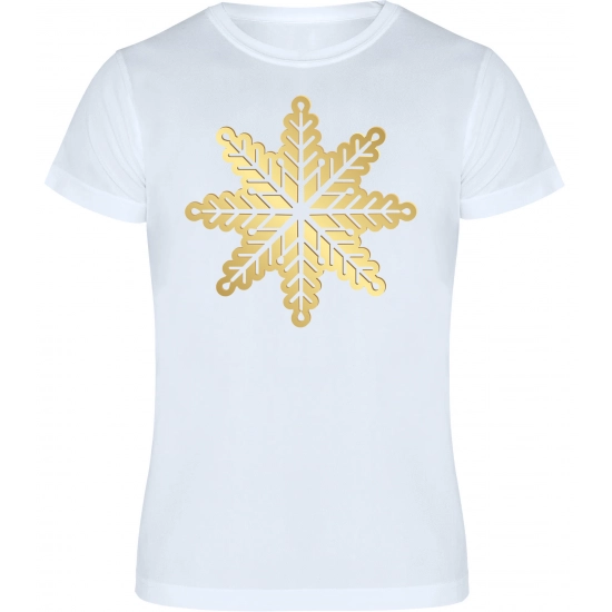 T-SHIRT KOSZULKA MĘSKA ŚWIĄTECZNA ŚNIEŻYNKA -