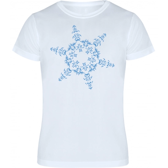 T-SHIRT KOSZULKA MĘSKA ŚWIĄTECZNA ŚNIEŻYNKA -