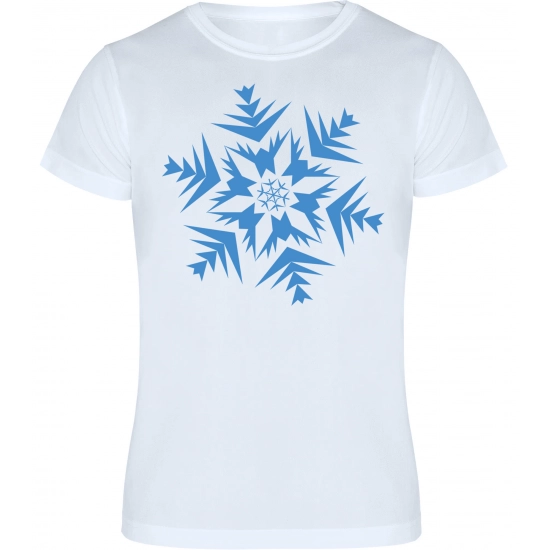 T-SHIRT KOSZULKA MĘSKA ŚWIĄTECZNA ŚNIEŻYNKA -