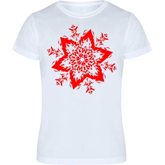 T-SHIRT KOSZULKA MĘSKA ŚWIĄTECZNA ŚNIEŻYNKA -