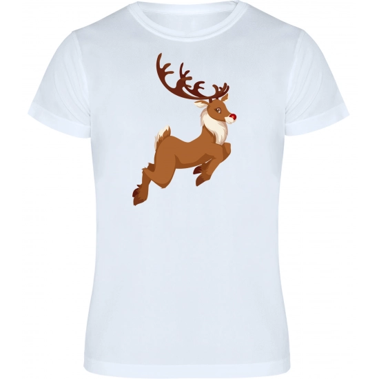 T-SHIRT KOSZULKA MĘSKA ŚWIĄTECZNA RENIFER -