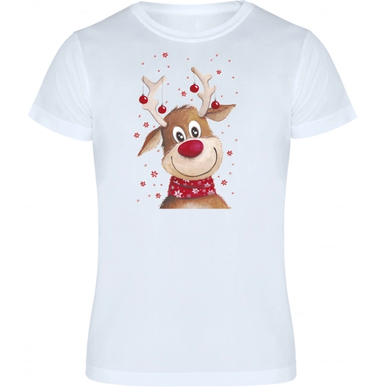 T-SHIRT KOSZULKA MĘSKA ŚWIĄTECZNA RENIFER -