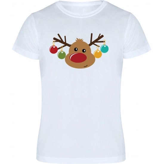 T-SHIRT KOSZULKA MĘSKA ŚWIĄTECZNA RENIFER -