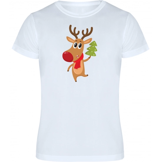 T-SHIRT KOSZULKA MĘSKA ŚWIĄTECZNA RENIFER -