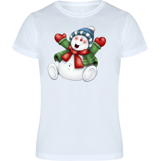 T-SHIRT KOSZULKA MĘSKA ŚWIĄTECZNA BAŁWAN -