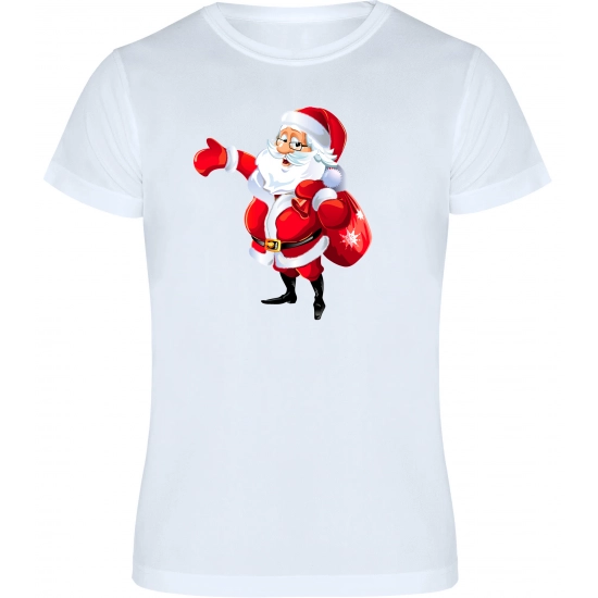 T-SHIRT KOSZULKA MĘSKA ŚWIĄTECZNA MIKOŁAJ  -