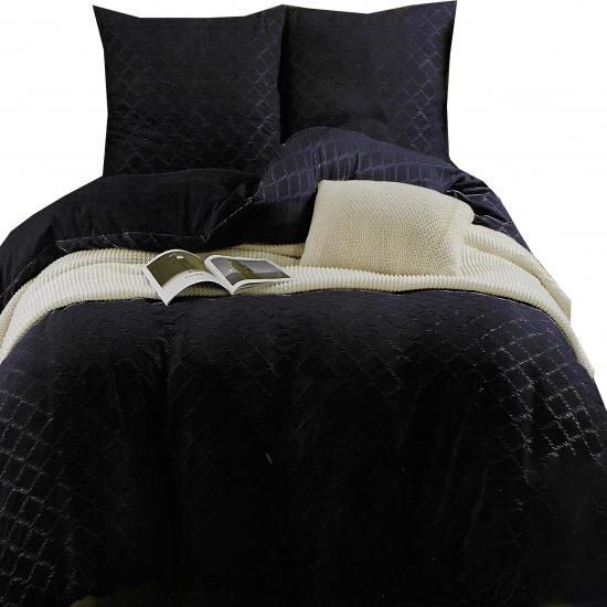 DEKORACYJNY KOMPLET POŚCIELI KORA BAWEŁNA 2 POSZEWKI 70x80 POSZWA