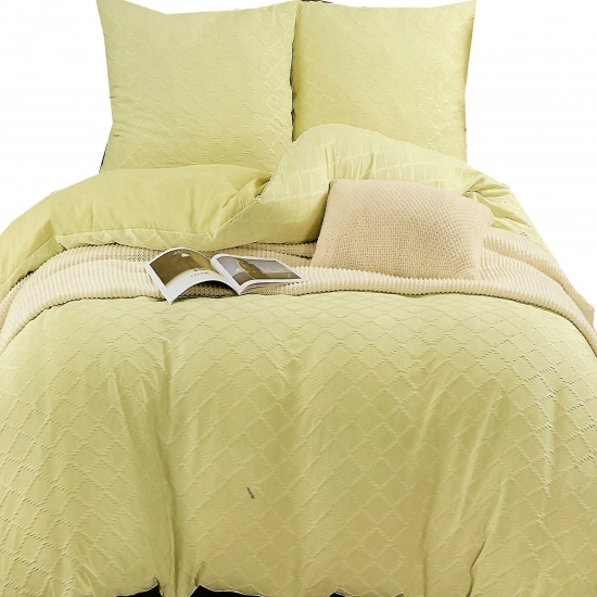 DEKORACYJNY KOMPLET POŚCIELI KORA BAWEŁNA 2 POSZEWKI 70x80 POSZWA