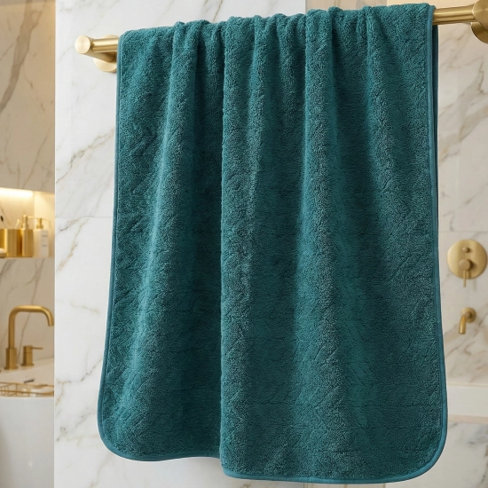 LUKSUSOWY KOMPLET RĘCZNIKÓW KĄPIELOWYCH 70x140cm + 30x75 MIKROFIBRA CHŁONNE