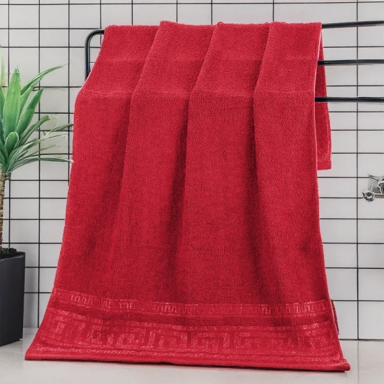 LUKSUSOWY KOMPLET 6 RĘCZNIKÓW KĄPIELOWYCH 70x140 BAWEŁNA FROTTE CHŁONNE