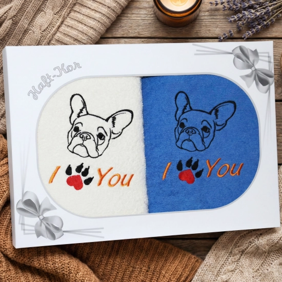 KOMPLET NA PREZENT ZESTAW DWÓCH RĘCZNIKÓW