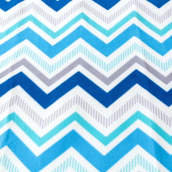 Zbliżenie na gruby, miękki polar koca piknikowego w modny